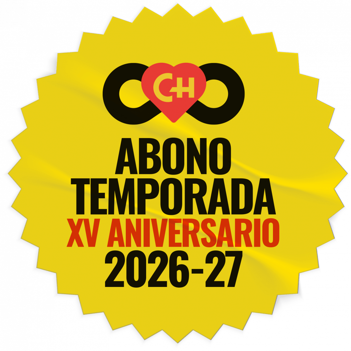 Abono Temporada
XV ANIVERSARIO
26-17