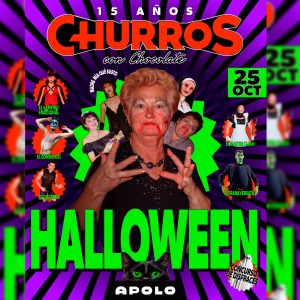 Churros con Chocolate — 80’s